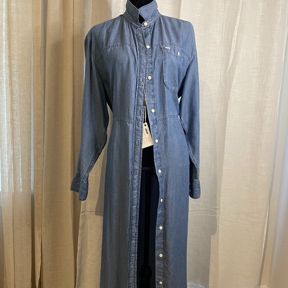 NWT LEE DENIM MAXI DRESS Size L